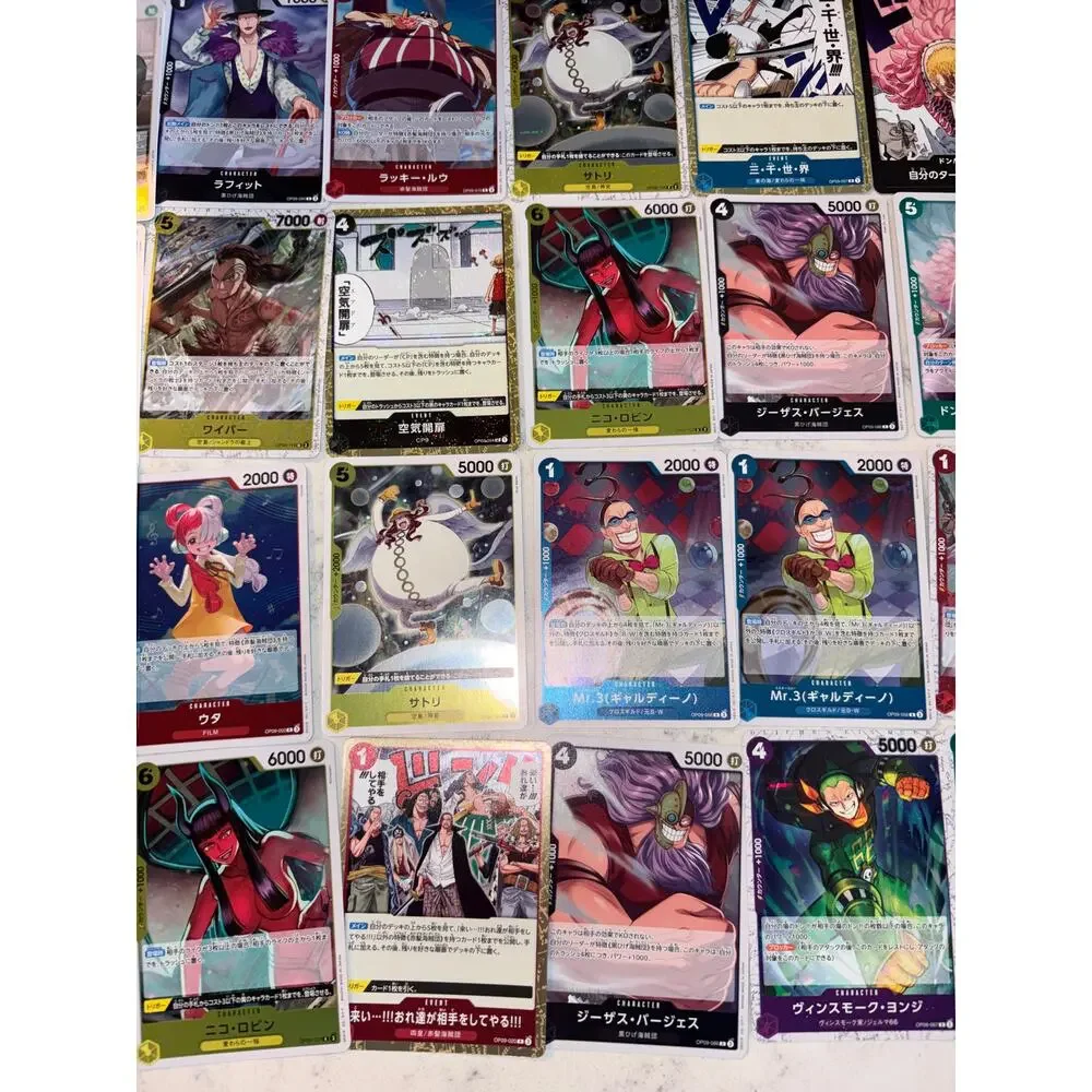 39 One Piece Japanese RARE Foil Lot! Rares, Holos !NOT BULK!